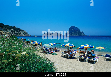 Cala d ' Hort Ant Es Vedra Insel Ibiza, Balearen, Spanien Stockfoto