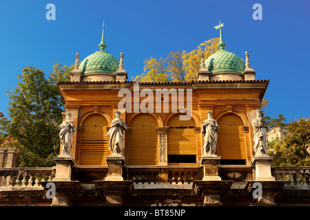 Ybl bizarr - Budapest Ungarn Stockfoto