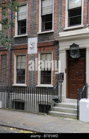 Carlyle Haus in Cheyne Row, Chelsea, London, England Stockfoto