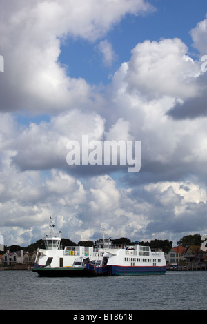 Sandbänke Kette Fähre verbindet Poole und Studland Stockfoto