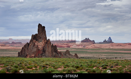 Mesas, Navajo-Reservat, Northern Arizona Rock Stockfoto