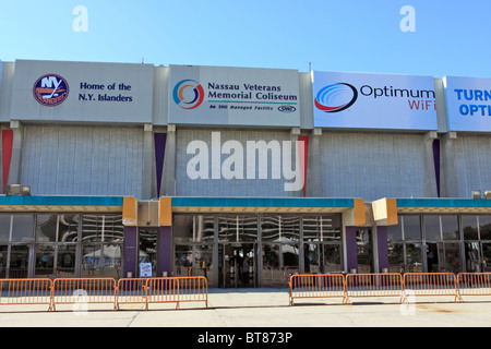 Das Nassau Veterans Memorial Coliseum, Uniondale, lange Insel NY Stockfoto