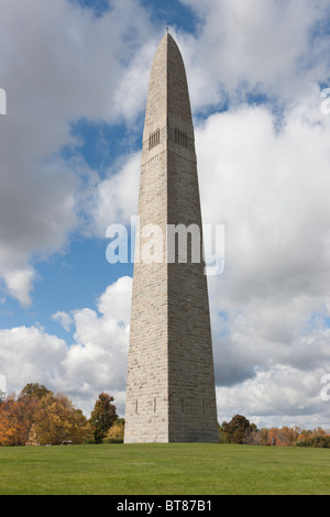 Bennington Battle Monument, zum Gedenken an die Schlacht von Bennington ist das höchste Bauwerk in Vermont Stockfoto