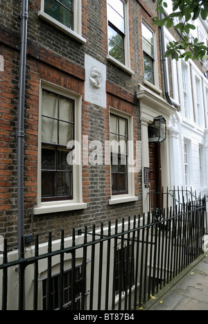 Carlyle Haus in Cheyne Row, Chelsea, London, England Stockfoto