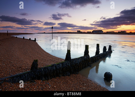 Bawdsey Kai auf der Küste von Suffolk Stockfoto