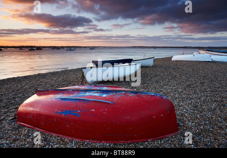 Bawdsey Kai auf der Küste von Suffolk Stockfoto