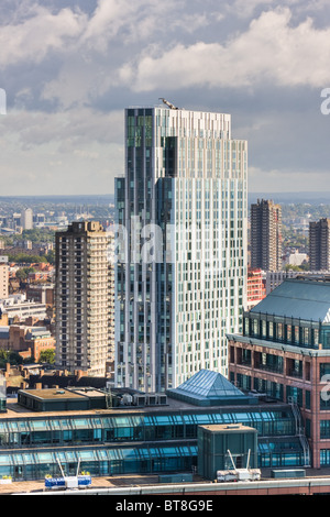 Das Nido Gebäude - ein Hochhaus in der Londoner City-skyline Stockfoto