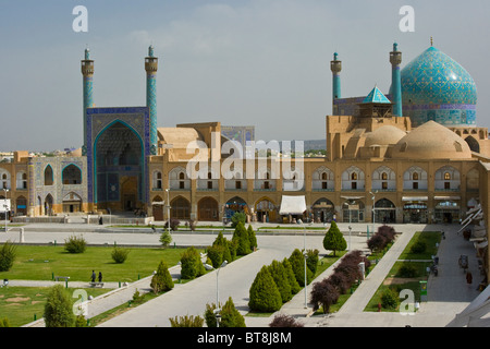 Masjed-e Shah oder Imam-Moschee, Isfahan, Iran Stockfoto