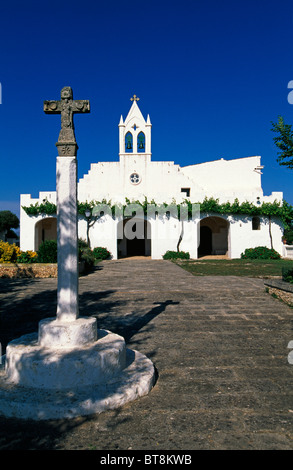 Eremita de San Joan Church, Menorca, Balearen, Spanien Stockfoto