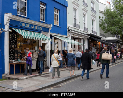 Portobello Road, London, England, UK, Europa Stockfoto