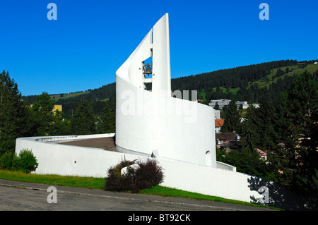 Temple Saint-Jean, La Chaux-de-Fonds, Kanton Neuenburg, Schweiz Stockfoto