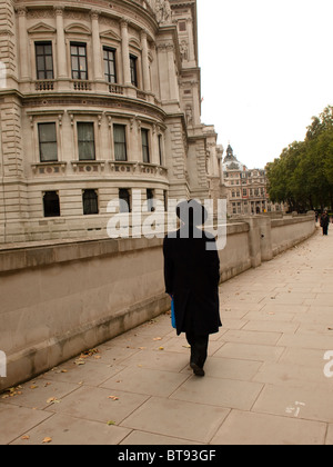 Orthodoxer Jude in London zu Fuß Stockfoto