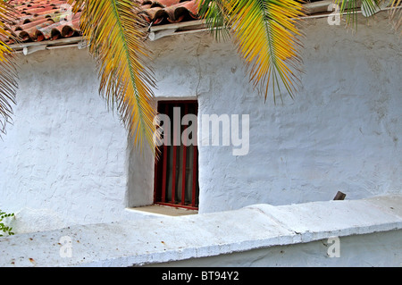 San Antonio de Pala Mission, Türen und Fenster Stockfoto