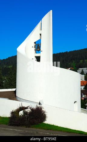 Temple Saint-Jean, La Chaux-de-Fonds, Kanton Neuenburg, Schweiz Stockfoto