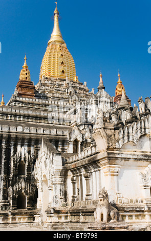 Ananda-Tempel, Old Bagan, Pagan, Burma, Myanmar, Asien Stockfoto