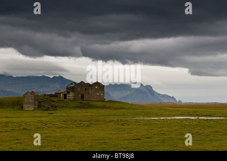 Landschaft in der Nähe von Hoefn, Island, Europa Stockfoto