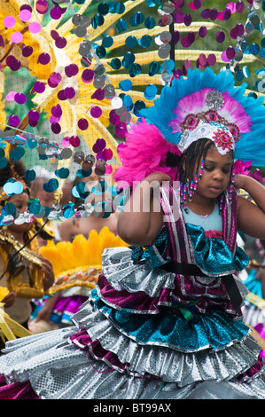 Tag des Kindes bei der Notting Hill Carnival 2010. London Stockfoto