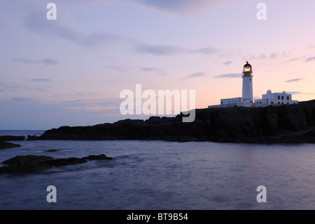 Rua Reidh Lighthouse bei Sonnenaufgang, Wester Ross, Schottland Stockfoto