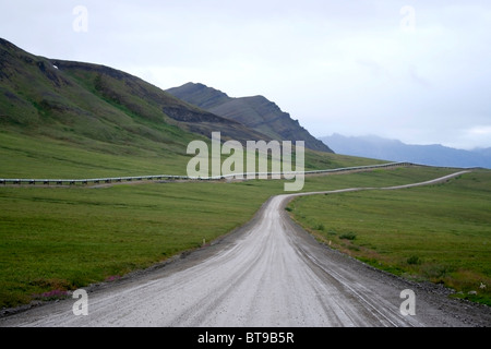 Der Dalton Highway Stockfoto