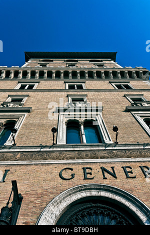 "Assicurazioni Generali" Gebäude, die Piazza Venezia, Rom, Latium Italien - Giuseppe Sacconi Architekten 1910 Stockfoto