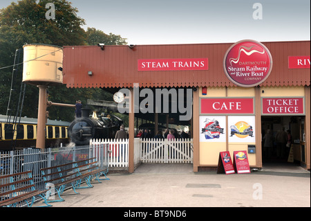 Dartmouth Steam Railway Station in Paignton Devon Uk Stockfoto