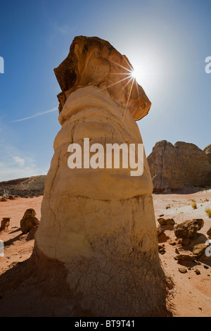 Toadstool Hoodoos, Grand Staircase Escalante National Monument in Utah, Amerika, USA Stockfoto