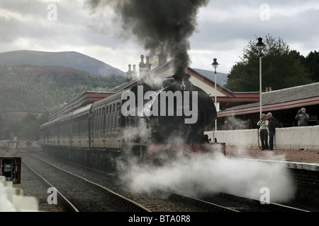 Strathspey Railway, Aviemore Bahnhof, Aviemore, Schottland Stockfoto