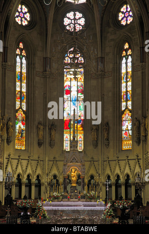 Kroatien, Zagreb, Kathedrale der Himmelfahrt der Jungfrau Maria, innen, Stockfoto