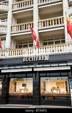 Bucherer Shop, Luzern, Schweiz Stockfoto