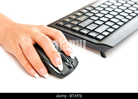 Im Büro Stockfoto