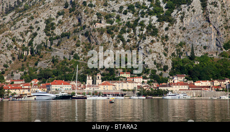 Montenegro, Kotor, allgemeine Panoramablick, Stockfoto