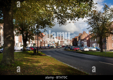 Stokesley High Street im Herbst. North Yorkshire Stockfoto