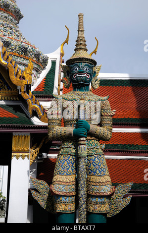 Grand Palace Bangkok Thailand Wat Phra Kaeo Tempel des Smaragd-Buddha Wat Phra Sri Rattana Satsadaram Stockfoto