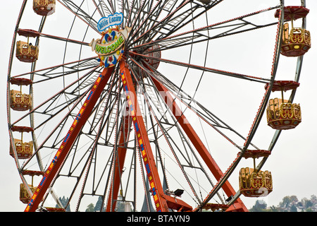 Riesenrad, Lunapark, Luzern, Schweiz Stockfoto