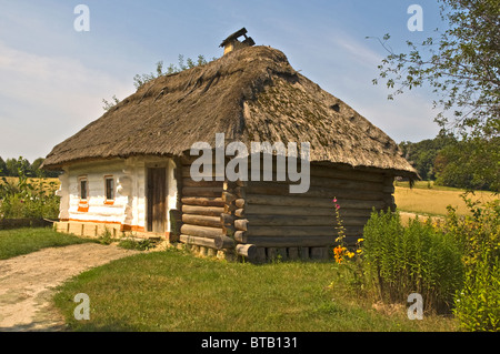 UKRAINE Kiew Pirogowo Museum der Volksarchitektur späten 19. C Ferienhaus Stockfoto