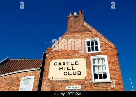 Castle Hill Club Theatre Royal Drury Lane Lincoln England uk Stockfoto