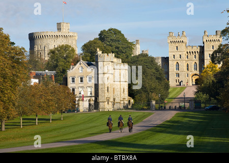 "Der lange Weg" Schloss Windsor Berkshire England UK Stockfoto