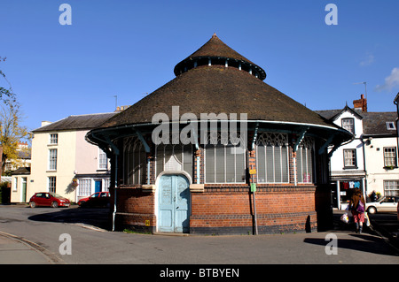 Die Runde Markt, Tenbury Wells, Worcestershire, England, Vereinigtes Königreich Stockfoto