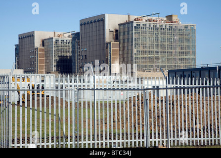 Bradwell Kernkraftwerk stillgelegt Magnox-Kraftwerk, Essex, England Stockfoto