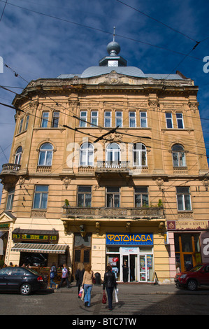 Zentralen Lviv Ukraine Westeuropa Stockfoto