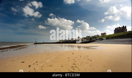 Strand von Sheringham Norfolk england Stockfoto