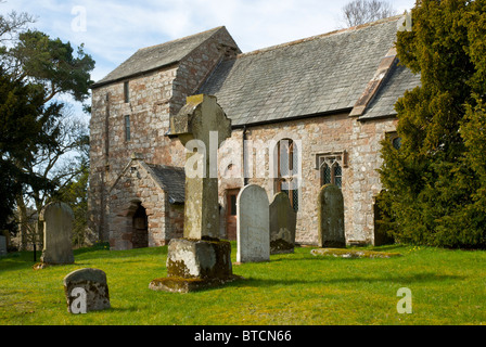 Kirche im Dorf der großen Ormside, Eden, Cumbria, England UK Stockfoto