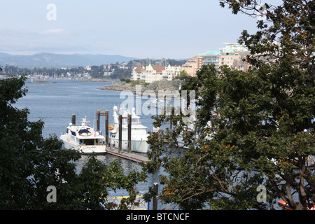 Victoria BC Hafen Stockfoto