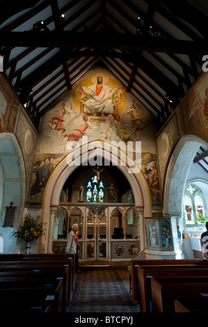 Kirche St. Michael und alle Engel in Berwick Stockfoto