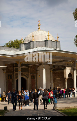 Tor der Glückseligkeit im Topkapi Palace Museum, Istanbul Türkei. 100960 Turkey Stockfoto