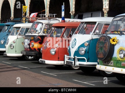 Brighton Breeze - jährliche VW Rallye von London nach Brighton. Stockfoto