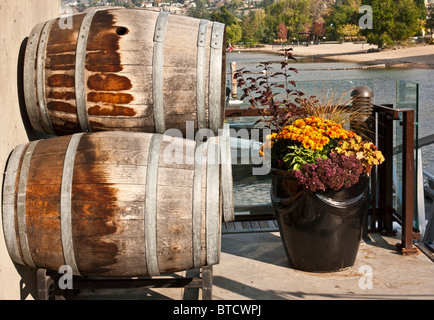 Inniskillen Winery, Okanagan, Britisch-Kolumbien Stockfoto