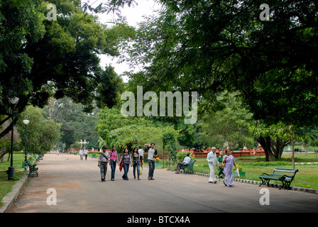 LALBAGH BOTANICAL GARDEN IN BANGALORE, KARNATAKA Stockfoto