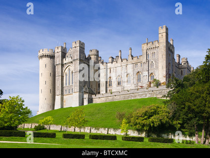 Arundel Castle, Sitz des Herzogs von Norfolk, West Sussex, Großbritannien Stockfoto