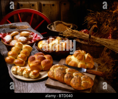 Brot und Backwaren Stockfoto